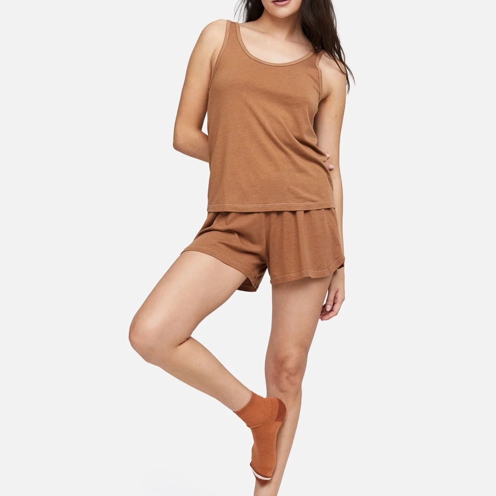 Mate the Label tencel tank & sleep shorts.